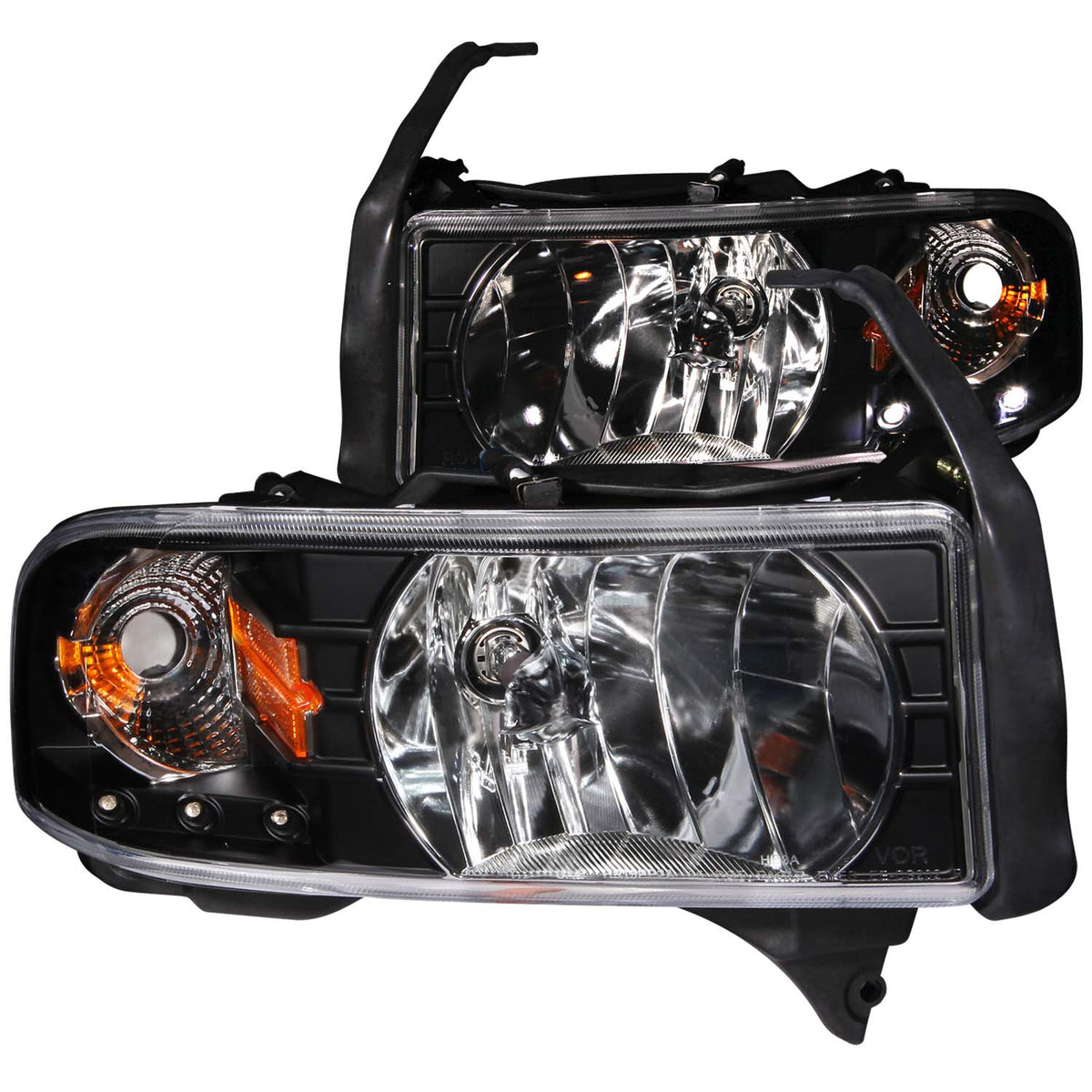 1994-2001 Dodge Ram / 1994-2002 Dodge Ram Crystal Headlight Set