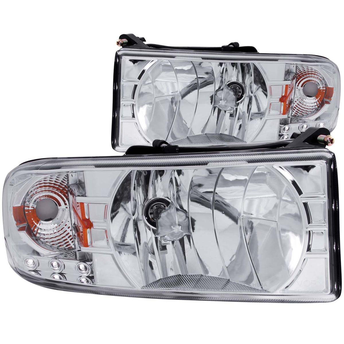 1994-2001 Dodge Ram / 1994-2002 Dodge Ram Crystal Headlight Set