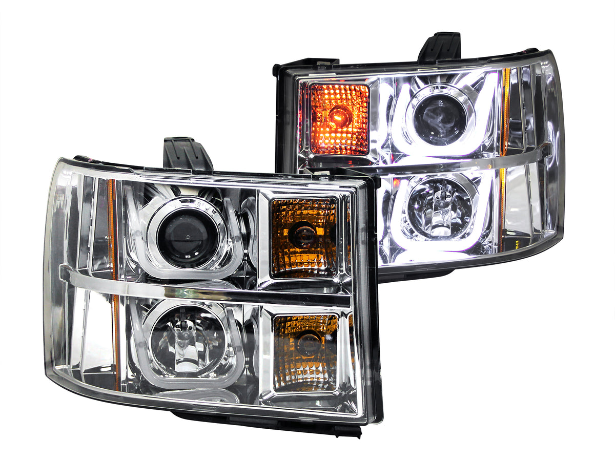 2007-2013 GMC Sierra / 2007-2014 GMC Sierra Projector Headlight Set