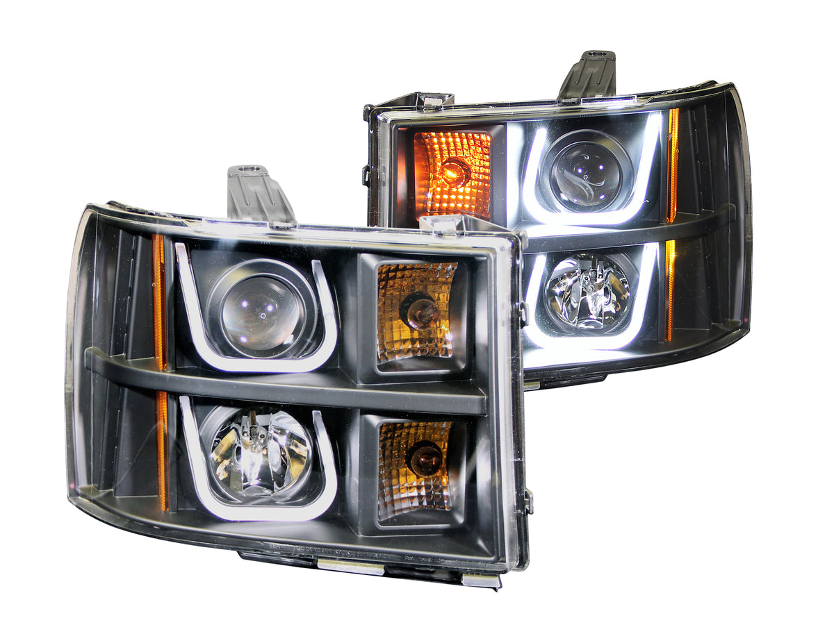 2007-2013 GMC Sierra / 2007-2014 GMC Sierra Projector Headlight Set
