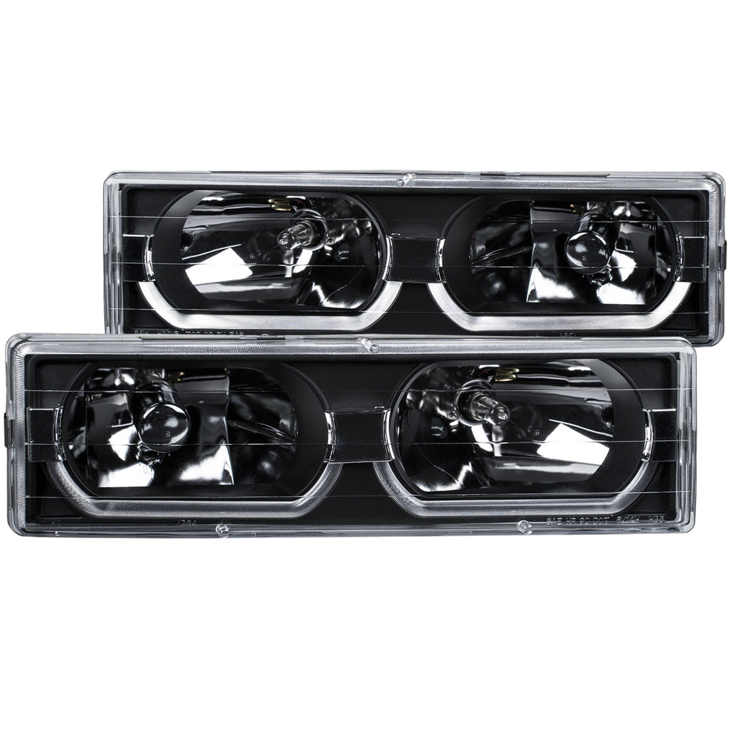 1992-1994 Chevrolet Blazer / 1988-1998 Chevrolet C1500 / 1992-1999 Chevrolet C1500 Suburban Crystal Headlight Set
