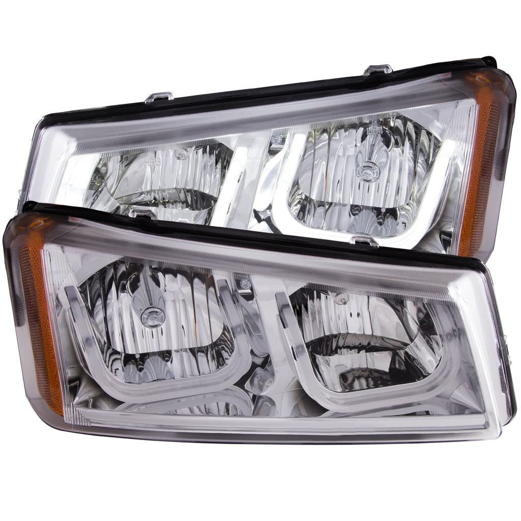 2003-2006 Chevrolet Avalanche / 2003-2006 Chevrolet Silverado Projector Headlight Set