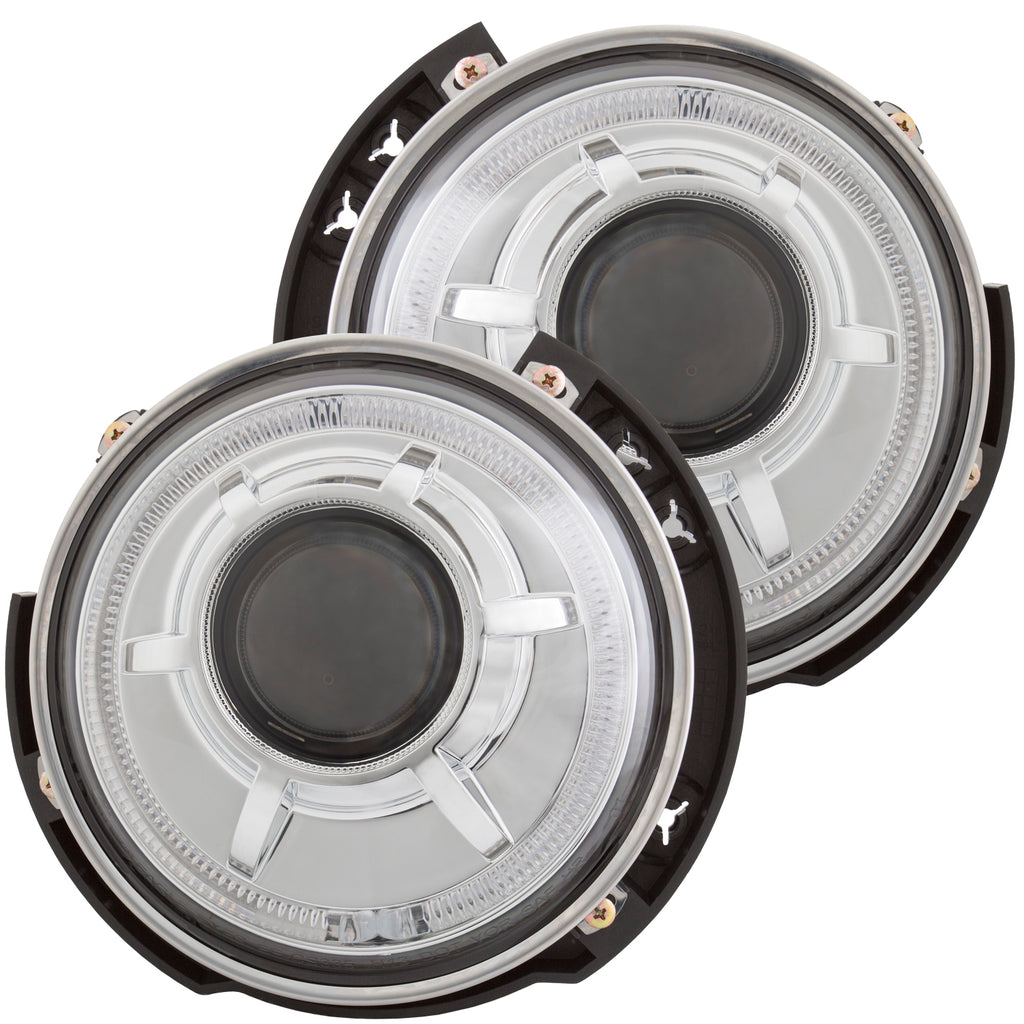 2007-2015 Jeep Wrangler Projector Headlight Set