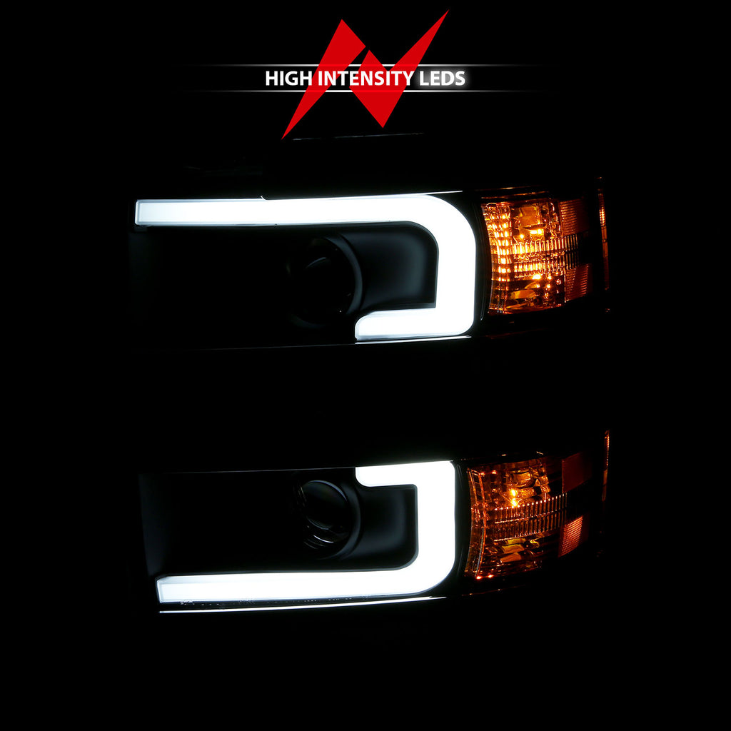 2015-2019 Chevrolet Silverado Projector Headlight Set