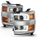 2015-2019 Chevrolet Silverado Projector Headlight Set