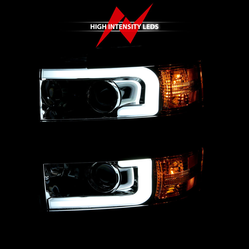 2015-2019 Chevrolet Silverado Projector Headlight Set
