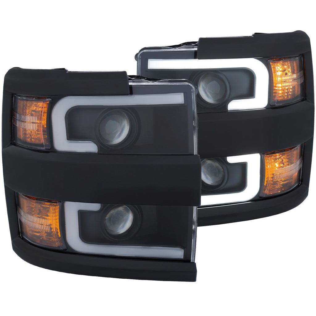 2015-2019 Chevrolet Silverado Projector Headlight Set