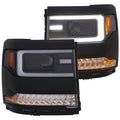 2016-2018 Chevrolet Silverado 1500 Projector Headlight Set