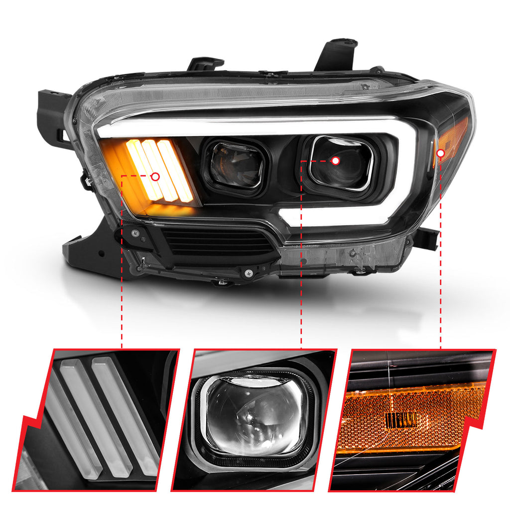 2016-2023 Toyota Tacoma Projector Headlights