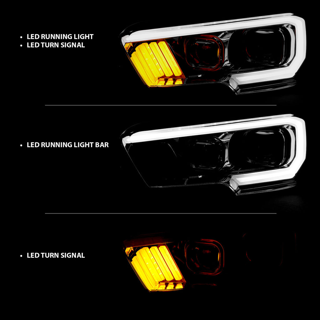 2016-2022 Toyota Tacoma Projector Headlights