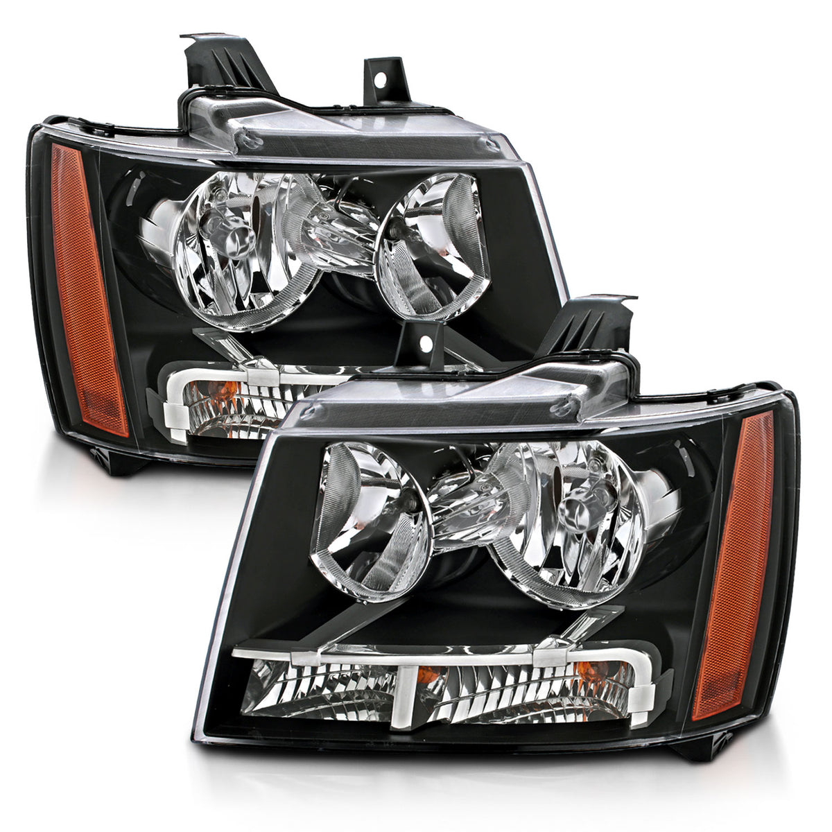 2007-2013 Chevrolet Avalanche / 2014 Chevrolet Suburban / 2007-2014 Chevrolet Tahoe Crystal Headlights