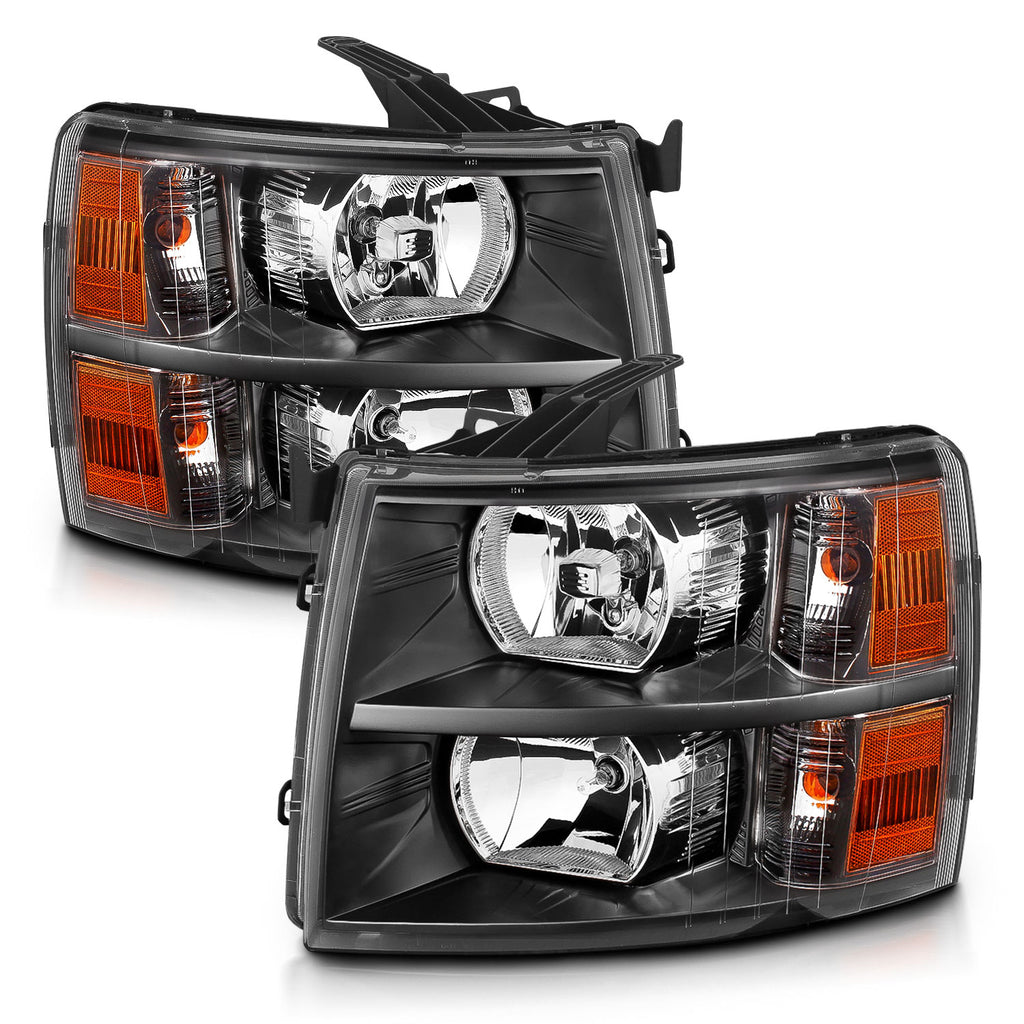 2007-2013 Chevrolet Silverado / 2007 Chevrolet Silverado Crystal Headlights