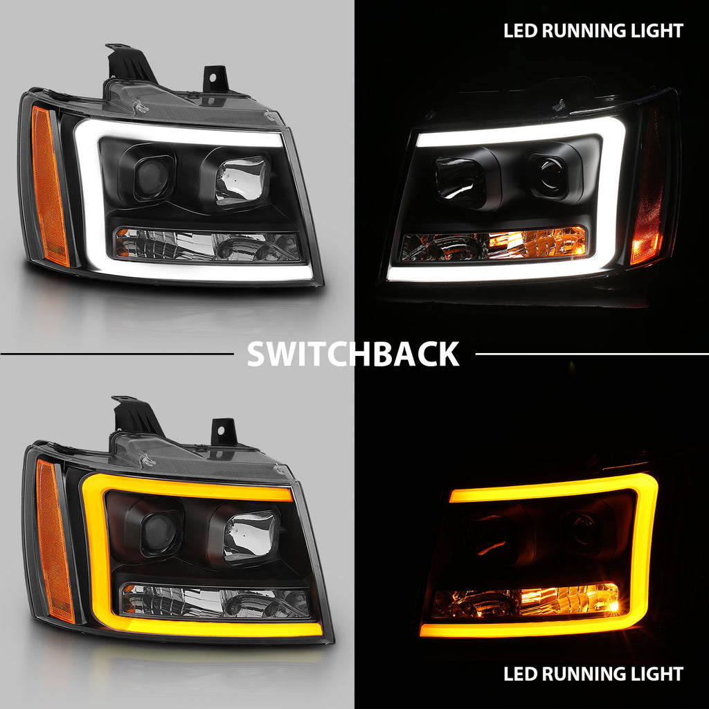 2007-2013 Chevrolet Avalanche / 2014 Chevrolet Suburban / 2007-2014 Chevrolet Tahoe Projector Headlights