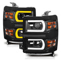 2014-2015 Chevrolet Silverado 1500 Projector Headlights
