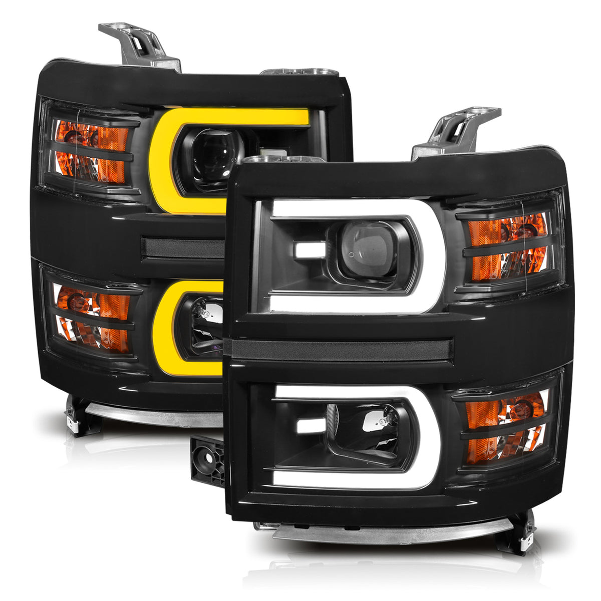 2014-2015 Chevrolet Silverado 1500 Projector Headlights