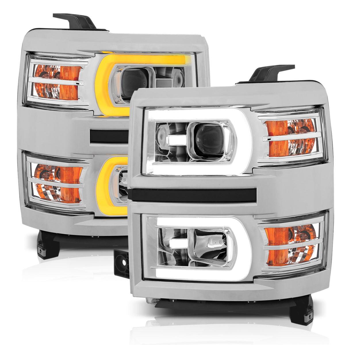 2014- 2015 Chevrolet Silverado 1500 Projector Headlights
