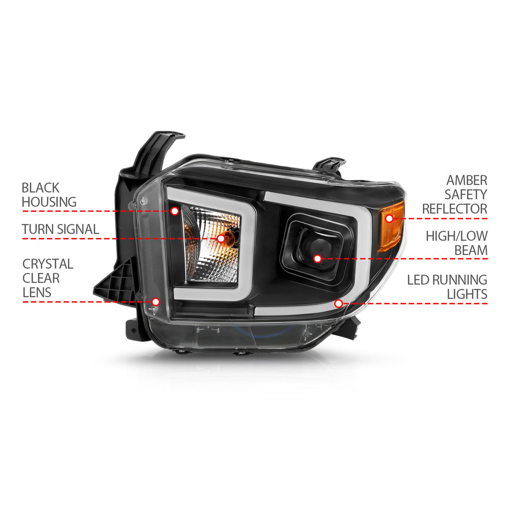 2014-2017 Toyota Tundra Projector Headlights