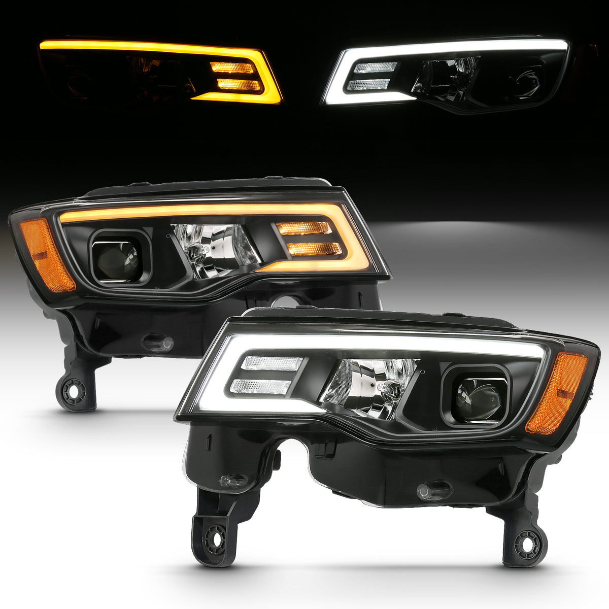 2017-2021 Jeep Grand Cherokee / 2022 Jeep Grand Cherokee WK Projector Headlights