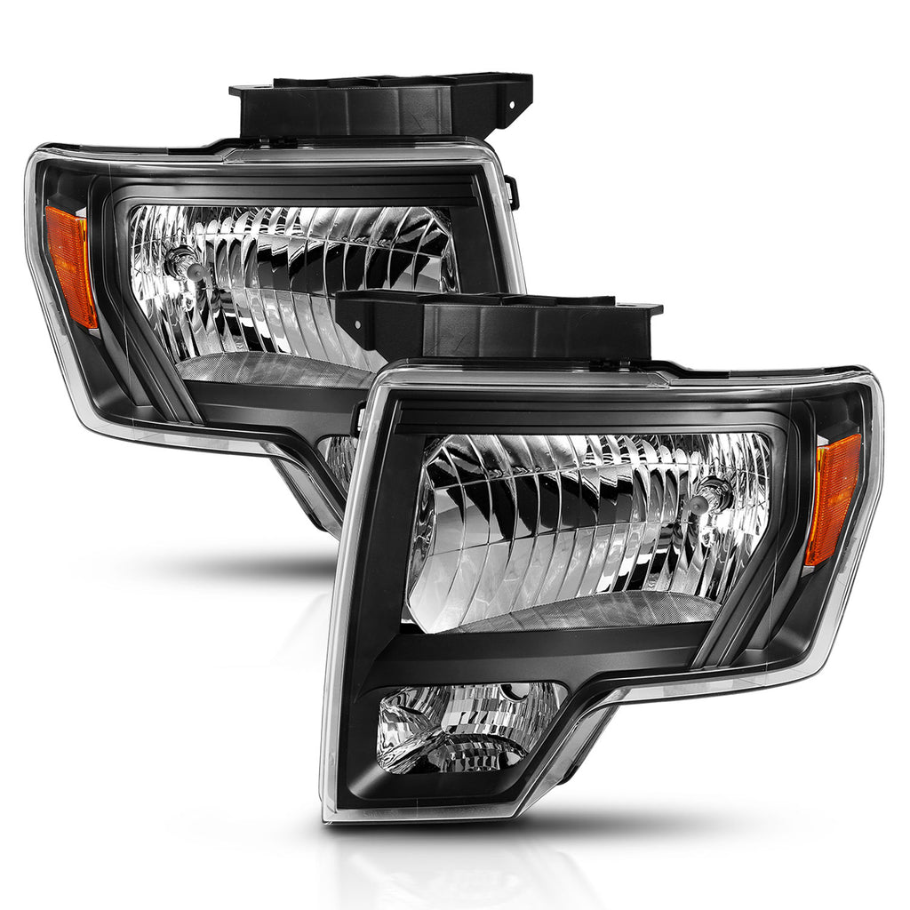 2009-2013 Ford F-150 Crystal Headlights