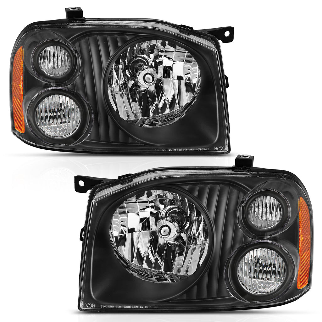 2001-2004 Nissan Frontier Crystal Headlights