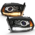 2009-2010 Dodge Ram / 2010 Dodge Ram Projector Headlights W/ Halo