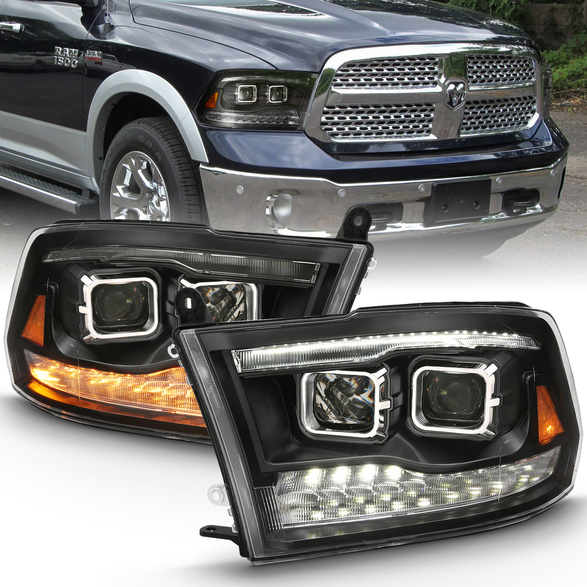 2009-2010 Dodge Ram / 2010 Dodge Ram Projector Headlight