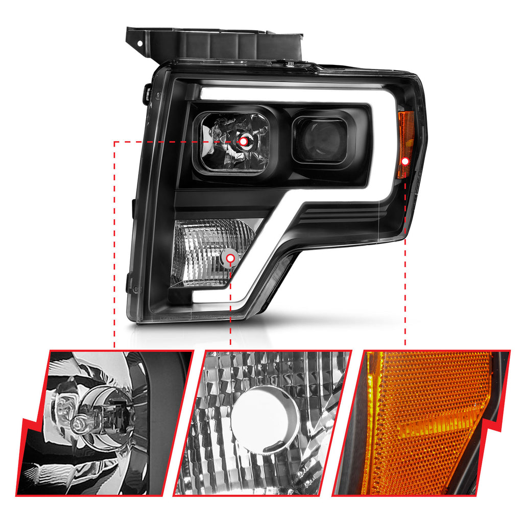 2009-2014 Ford F-150 Projector Headlight
