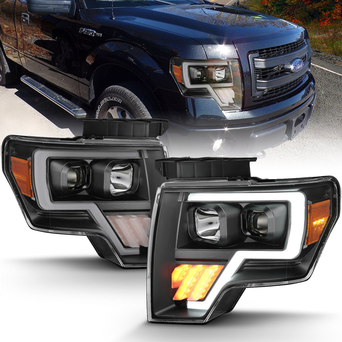 2009-2014 Ford F-150 Projector Headlight