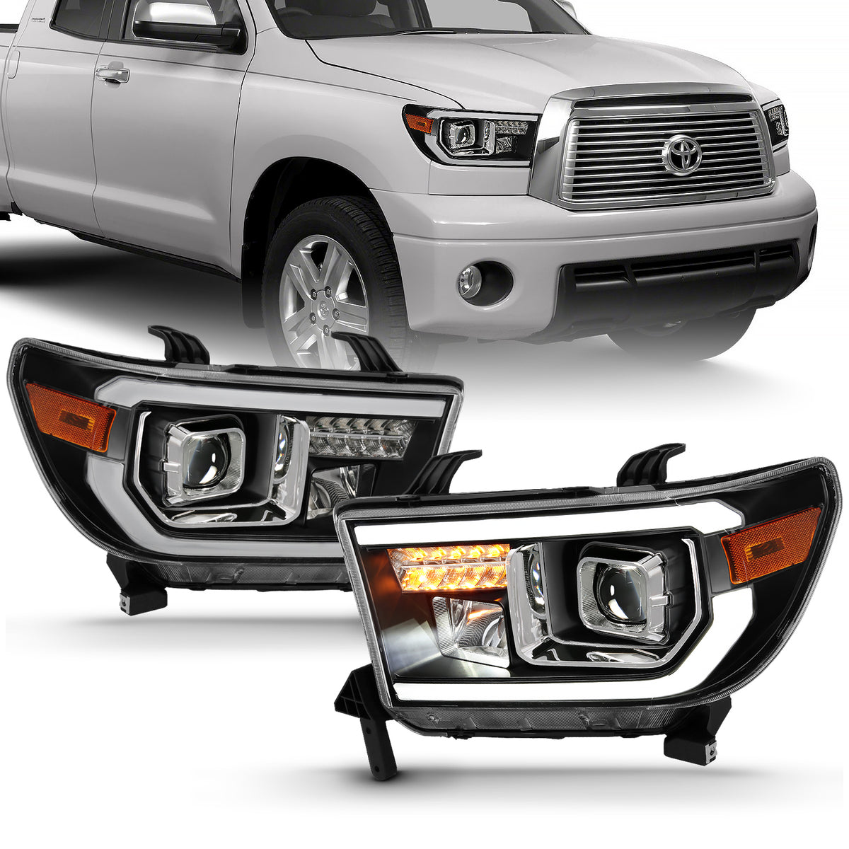 2008-2017 Toyota Sequoia / 2007-2013 Toyota Tundra Projector Headlight