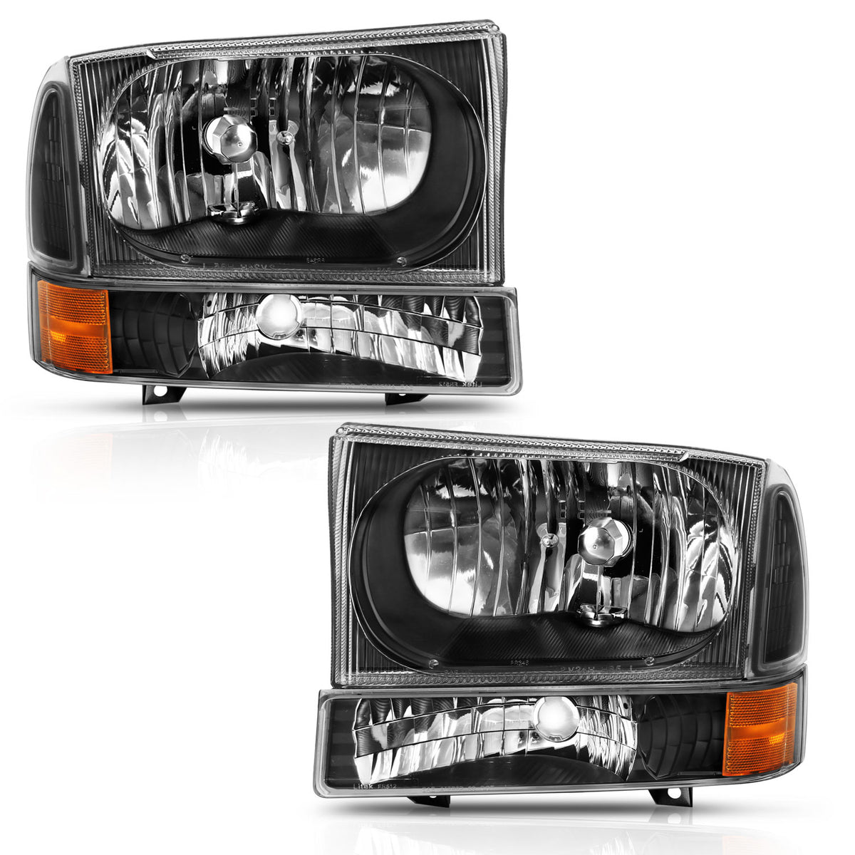 1999-2004 Ford E-350 / 1999-2002 Ford E-450 Econoline / 2003-2004 Ford E-450 Crystal Headlight