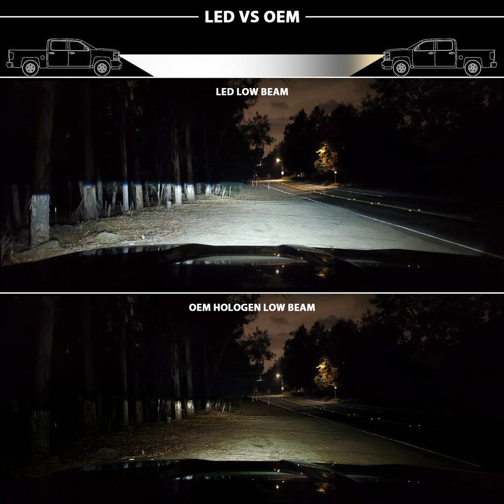 2009-2010 Dodge Ram / 2010 Dodge Ram LED Projector Headlights