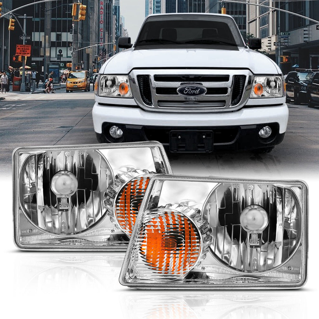 2001-2011 Ford Ranger Crystal Headlights