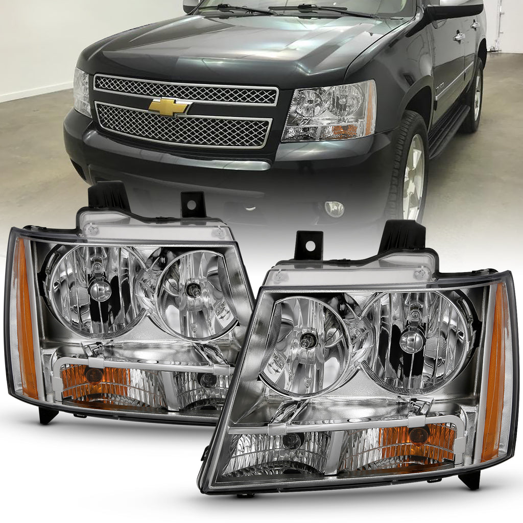 2007-2013 Chevrolet Avalanche / 2014 Chevrolet Suburban / 2007-2014 Chevrolet Suburban Crystal Headlights