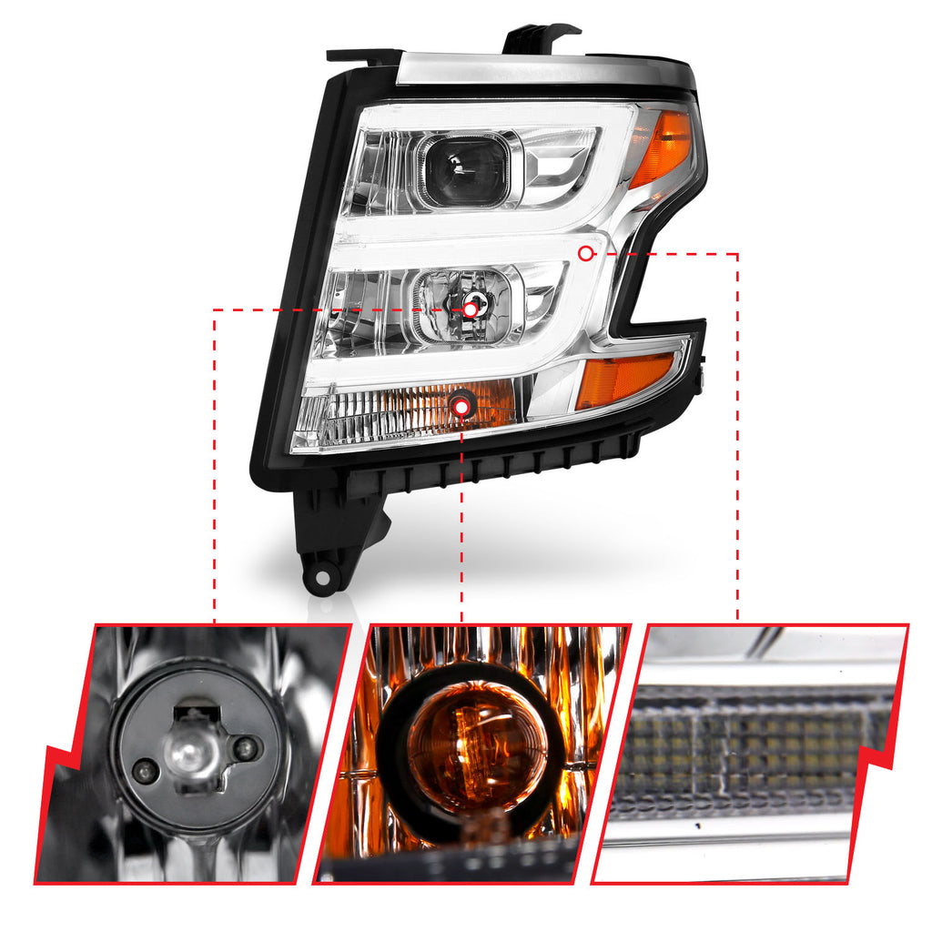 2015-2020 Chevrolet Suburban / 2015-2020 Chevrolet Tahoe Projector Headlight