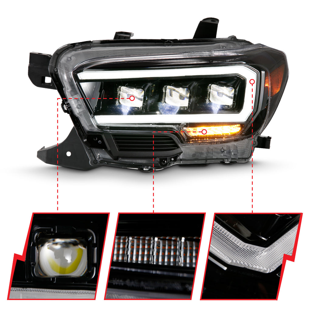 2016-2023 Toyota Tacoma LED Projector Headlight