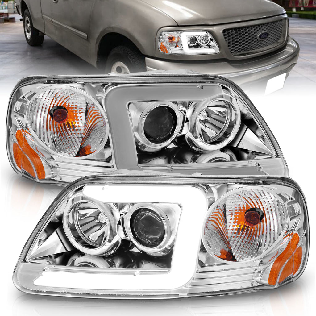 1997-2002 Ford Expedition / 1997-2003 Ford F-150 / 2004 Ford F-150 Crystal Headlight