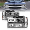 1992-1994 Chevrolet Blazer / 1994-1998 Chevrolet C1500 / 1994-1999 Chevrolet C1500 Suburban Crystal Headlight
