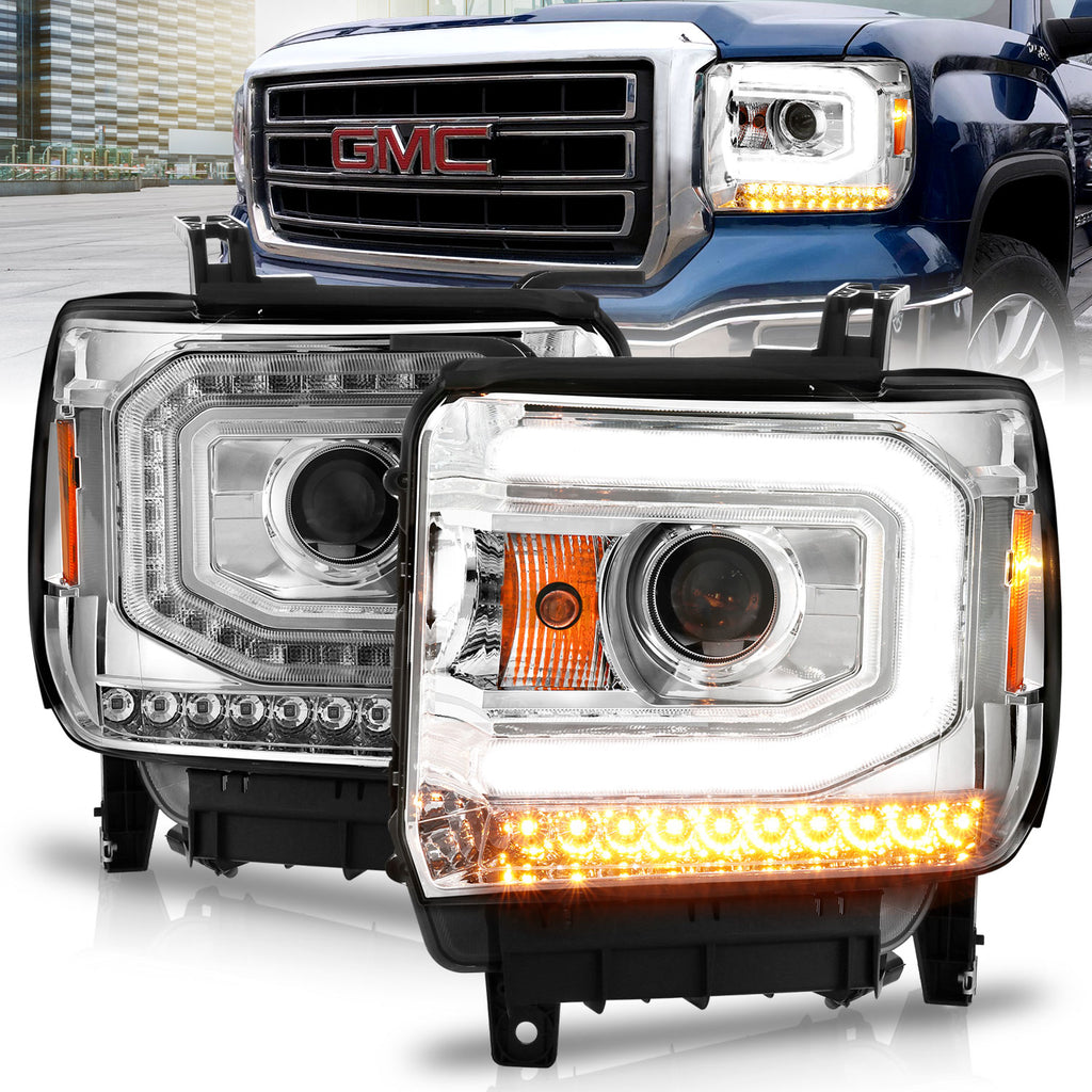 2014-2015 GMC Sierra / 2015-2019 GMC Sierra Projector Headlight