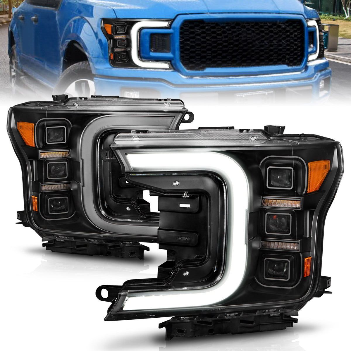 2018-2020 Ford F-150 LED Projector Headlight