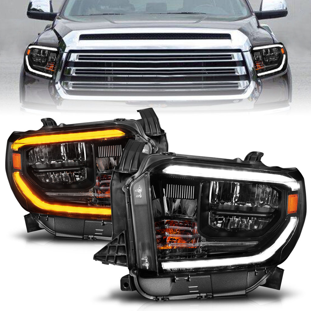 2014-2021 Toyota Tundra LED Crystal Headlight
