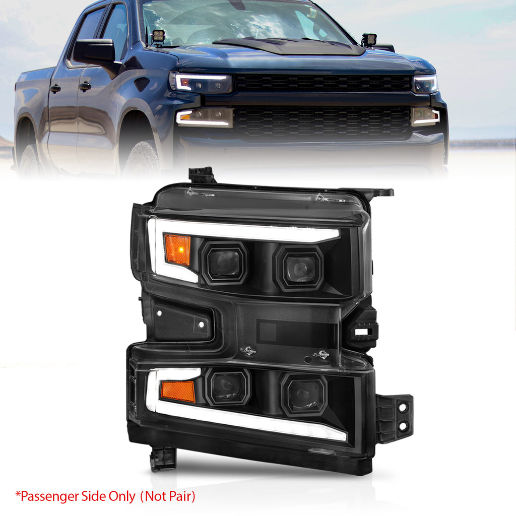 2019-2021 Chevrolet Silverado / 2022 Chevrolet Silverado LTD LED Projector Headlight