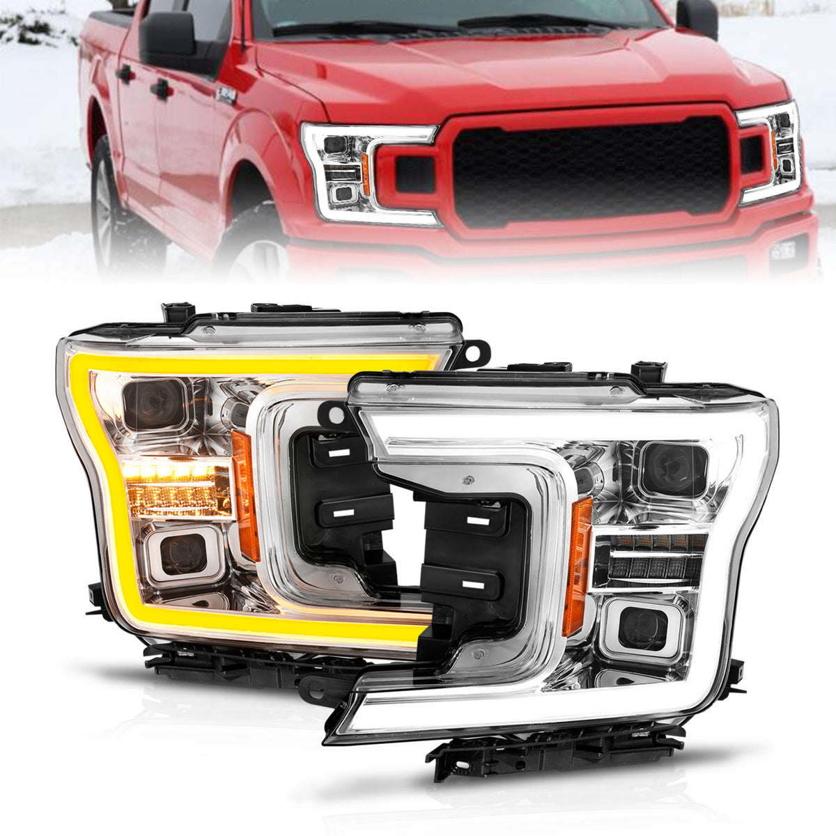 2018-2020 Ford F-150 LED Projector Headlight