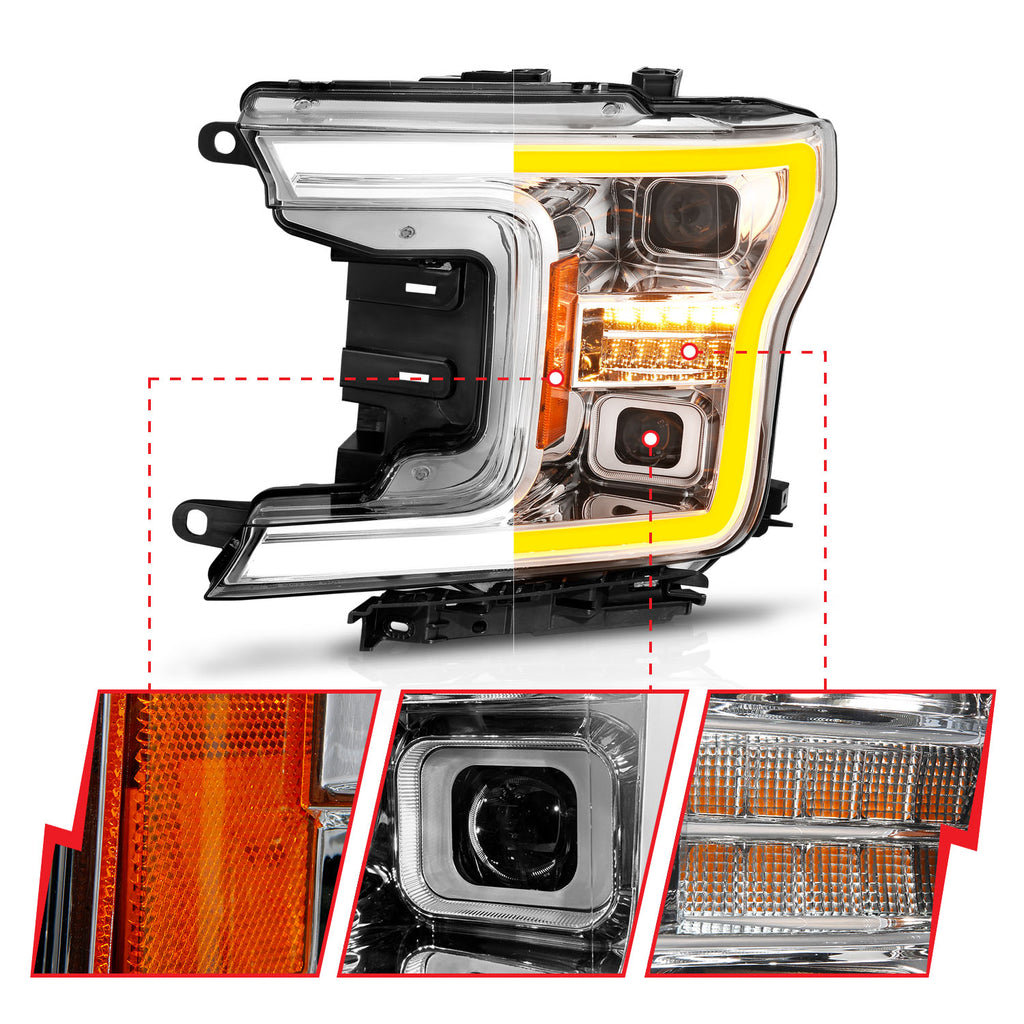 2018-2020 Ford F-150 LED Projector Headlight