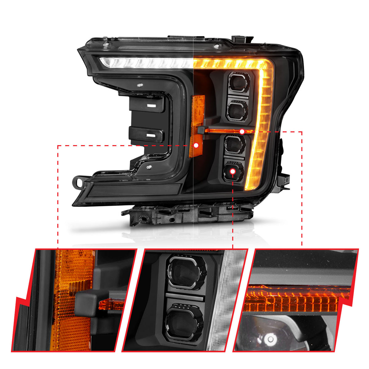 2018-2020 Ford F-150 Z-SERIES FULL LED PROJECTOR HEADLIGHTS