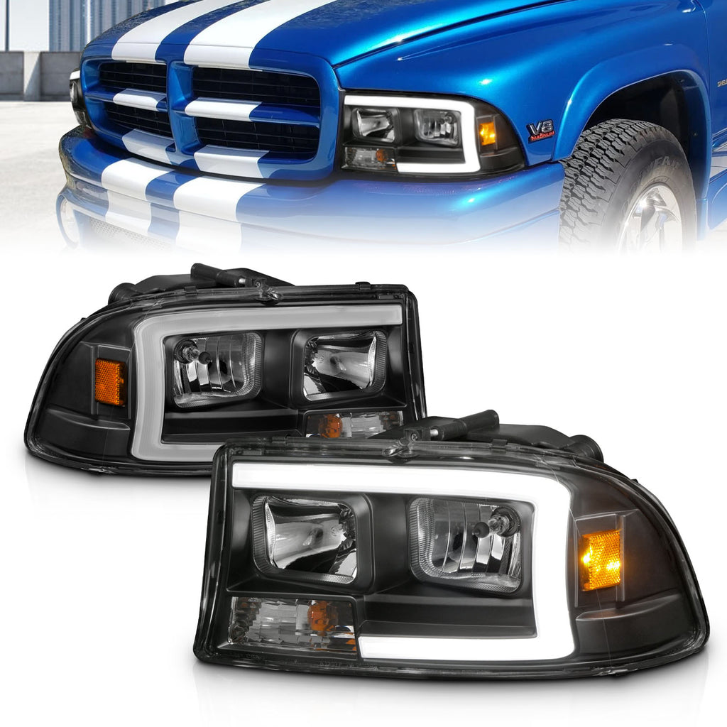 1997-2004 Dodge Dakota / 1998-2003 Dodge Durango Crystal Headlight