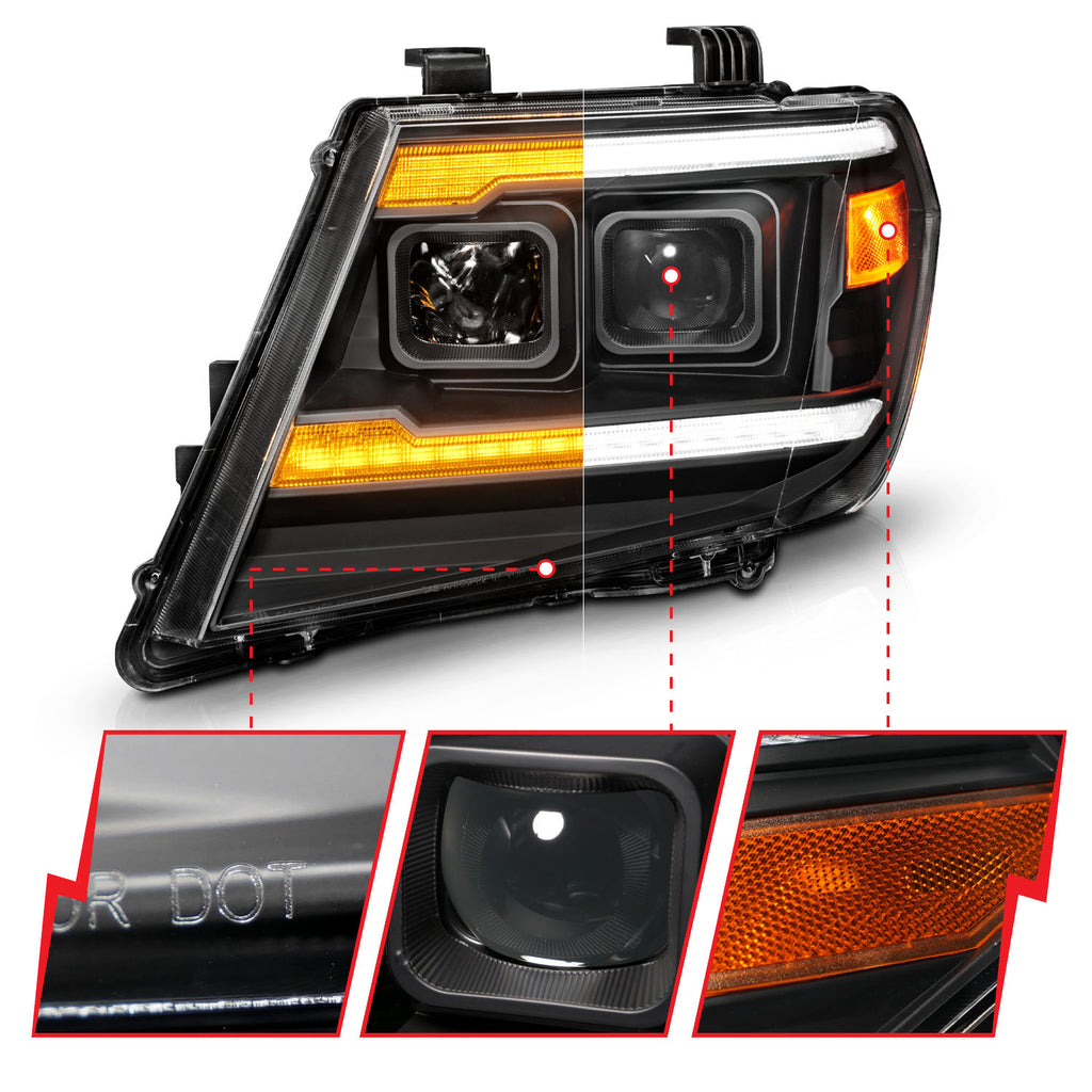 2009-2020 Nissan Frontier Projector Headlight