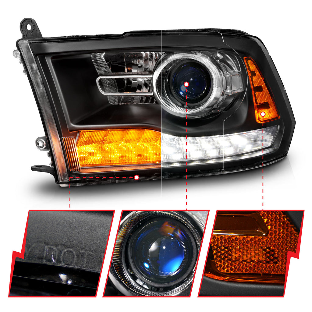 2009-2010 Dodge Ram / 2010 Dodge Ram Projector Headlight