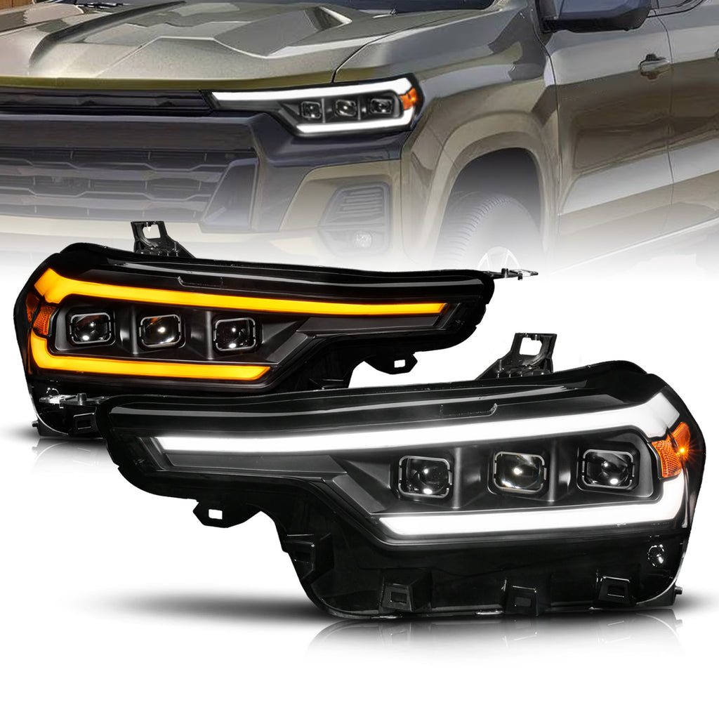 LED Projector Headlight Set