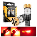 Auxbeam T20 7443 7440 LED Brake/Tail Light Bulbs 50W Red B21-PRO Series 2 Bulbs