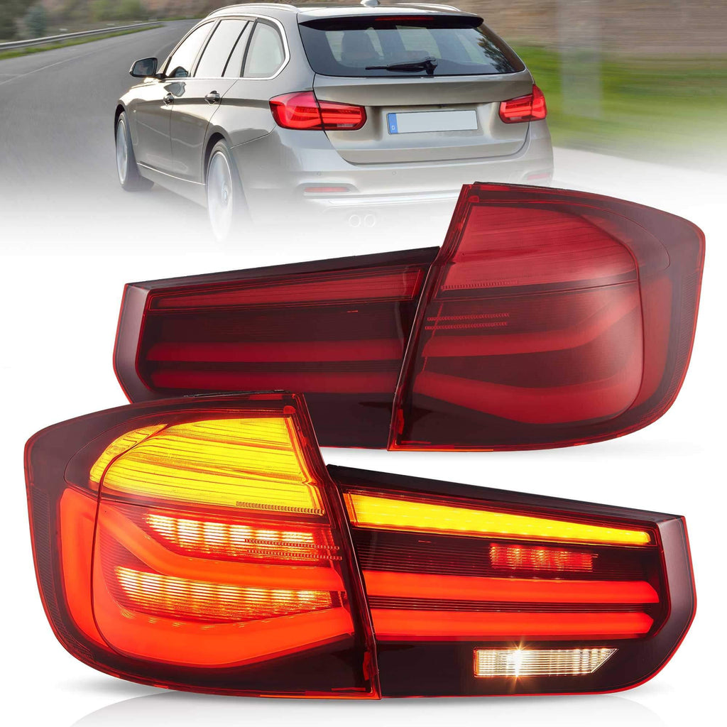 Vland LED Tail Lights Assembly LCl-Style Series for 2012-2019 BMW 3